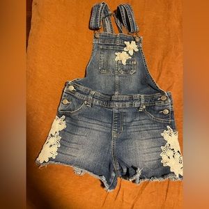 Vintage Jordache denim shortall